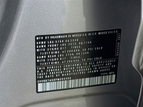 Used 2023 Volkswagen Tiguan S w/ Driver Assistance Package image 33