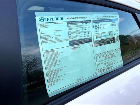 New 2026 Hyundai Elantra Hybrid FWD image 16