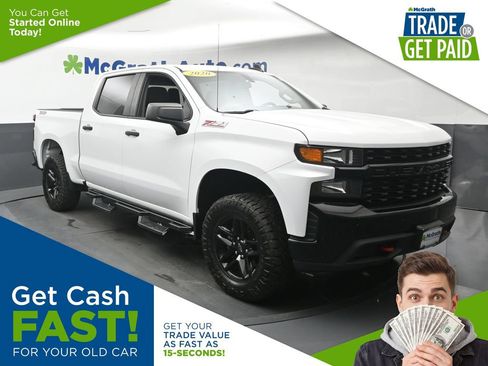 Used 2020 Chevrolet Silverado 1500 Custom Trail Boss w/ Custom Convenience Package AWD/4WD image 1