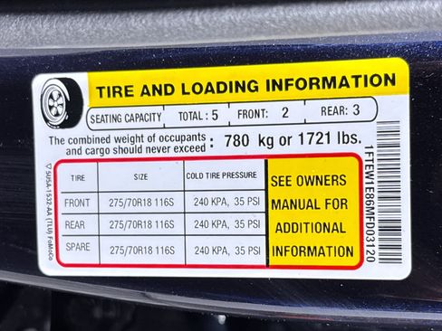 Used 2021 Ford F150 Tremor w/ Equipment Group 401A Mid AWD/4WD image 28