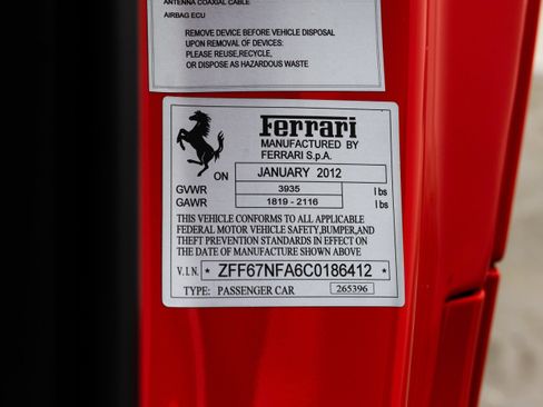 Used 2012 Ferrari 458 Italia Coupe RWD image 64