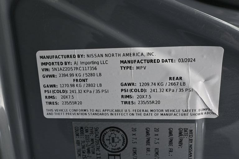 Used 2024 Nissan Murano Platinum AWD/4WD image 47