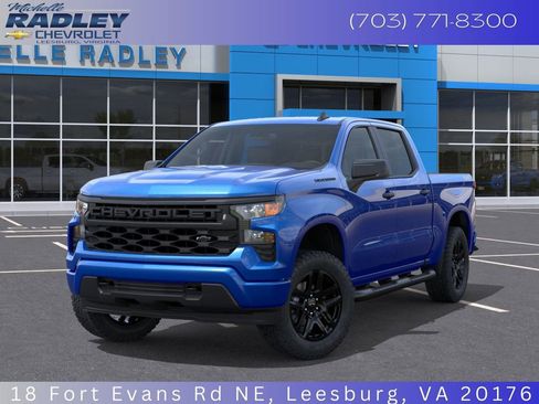 New 2026 Chevrolet Silverado 1500 Custom w/ Turbomax Blackout Package image 8