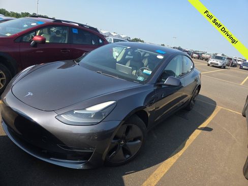 Used 2021 Tesla Model 3 Long Range AWD/4WD image 2