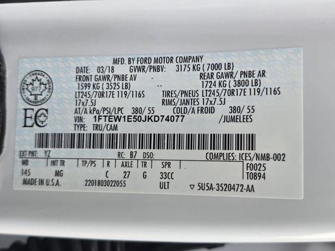 Used 2018 Ford F150 XLT w/ Trailer Tow Package AWD/4WD image 32