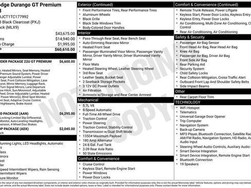 Used 2026 Dodge Durango GT AWD/4WD image 9