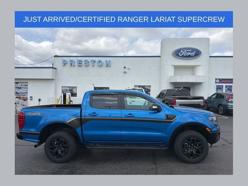 Used 2023 Ford Ranger Lariat w/ Equipment Group 501A High image 1