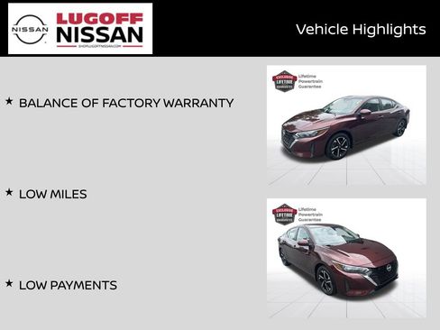 Certified 2025 Nissan Sentra SV FWD image 3