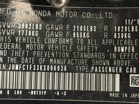 Used 2019 Honda Civic EX image 44