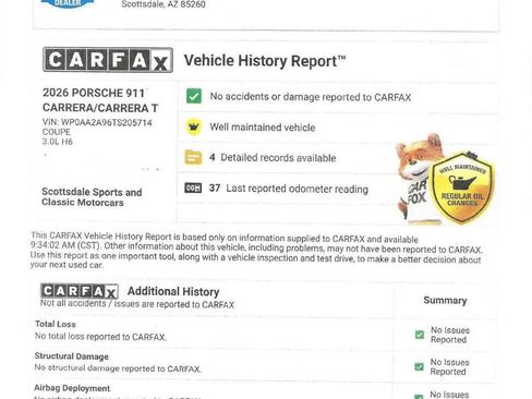 Used 2026 Porsche 911 Carrera T RWD image 28