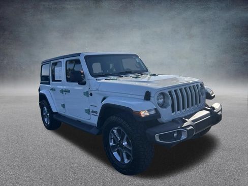 Used 2021 Jeep Wrangler Unlimited Sahara w/ Safety Group AWD/4WD image 2