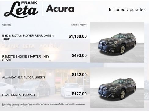 Used 2019 Subaru Outback 2.5i Premium AWD/4WD image 8