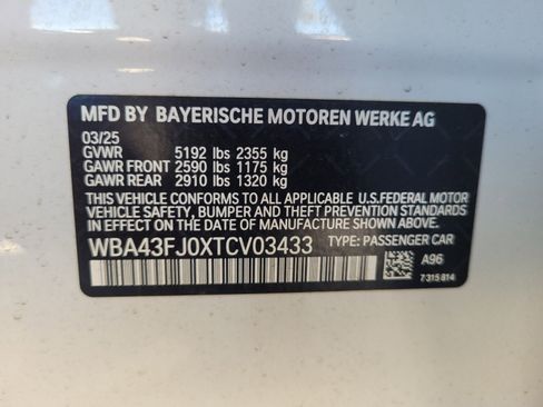 New 2026 BMW 530i w/ M Sport Package image 19