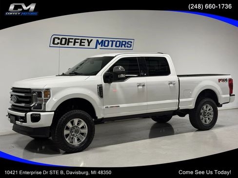 Used 2020 Ford F250 Platinum w/ FX4 Off-Road Package AWD/4WD image 1