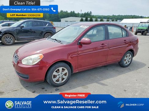 Used 2008 Hyundai Accent GLS FWD image 1