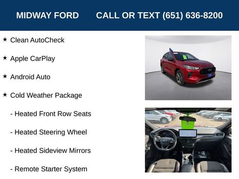 Used 2024 Ford Escape ST-Line w/ Tech Pack #1 AWD/4WD image 7