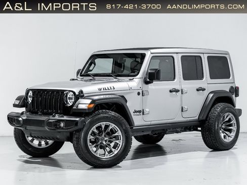 Used 2021 Jeep Wrangler Unlimited Sport image 1