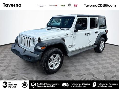 Used 2021 Jeep Wrangler Unlimited Sport S image 1