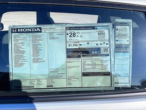 New 2026 Honda HR-V EX-L image 14