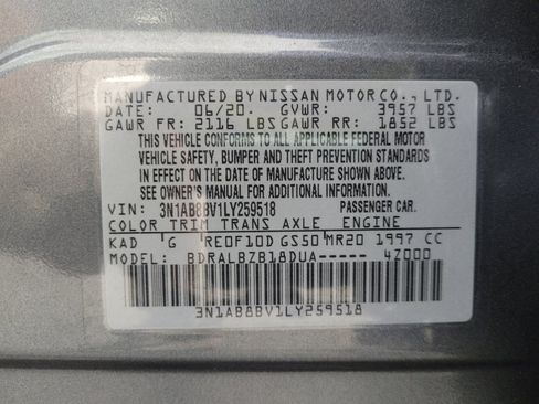 Used 2020 Nissan Sentra S FWD image 33