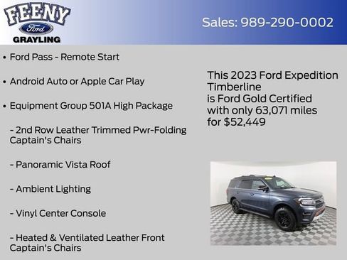Certified 2023 Ford Expedition Timberline image 9