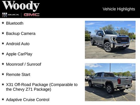 New 2026 GMC Sierra 2500 SLT w/ SLT Premium Package AWD/4WD image 3