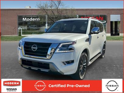 Certified 2024 Nissan Armada Platinum w/ Captain's Chairs Package