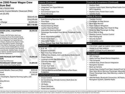 New 2025 RAM 2500 Power Wagon AWD/4WD image 36
