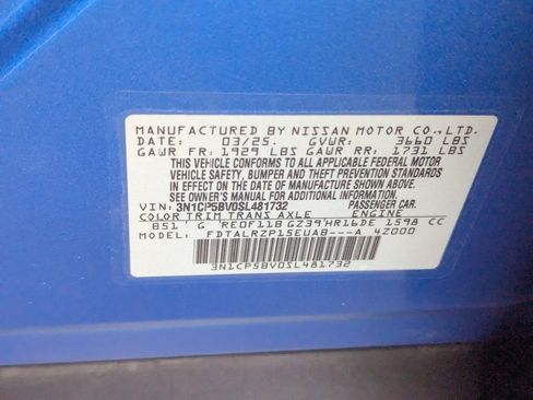 Certified 2025 Nissan Kicks Play S image 31