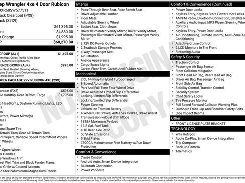 Used 2025 Jeep Wrangler Unlimited Rubicon 4xe w/ Safety Group image 4