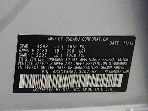 Used 2020 Subaru Impreza 2.0i AWD/4WD image 33