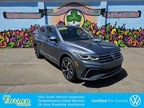 Certified 2022 Volkswagen Tiguan SEL R-Line AWD/4WD image 1