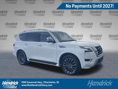 Used 2023 Nissan Armada Platinum w/ Captain's Chairs Package