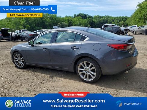 Used 2016 MAZDA MAZDA6 Touring w/ Touring Technology Package FWD image 3