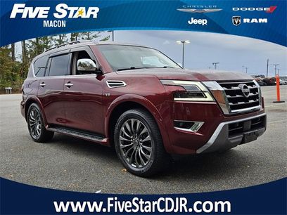 Used 2022 Nissan Armada Platinum w/ Captain's Chairs Package