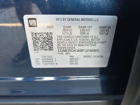 Used 2023 Chevrolet Traverse LT image 35