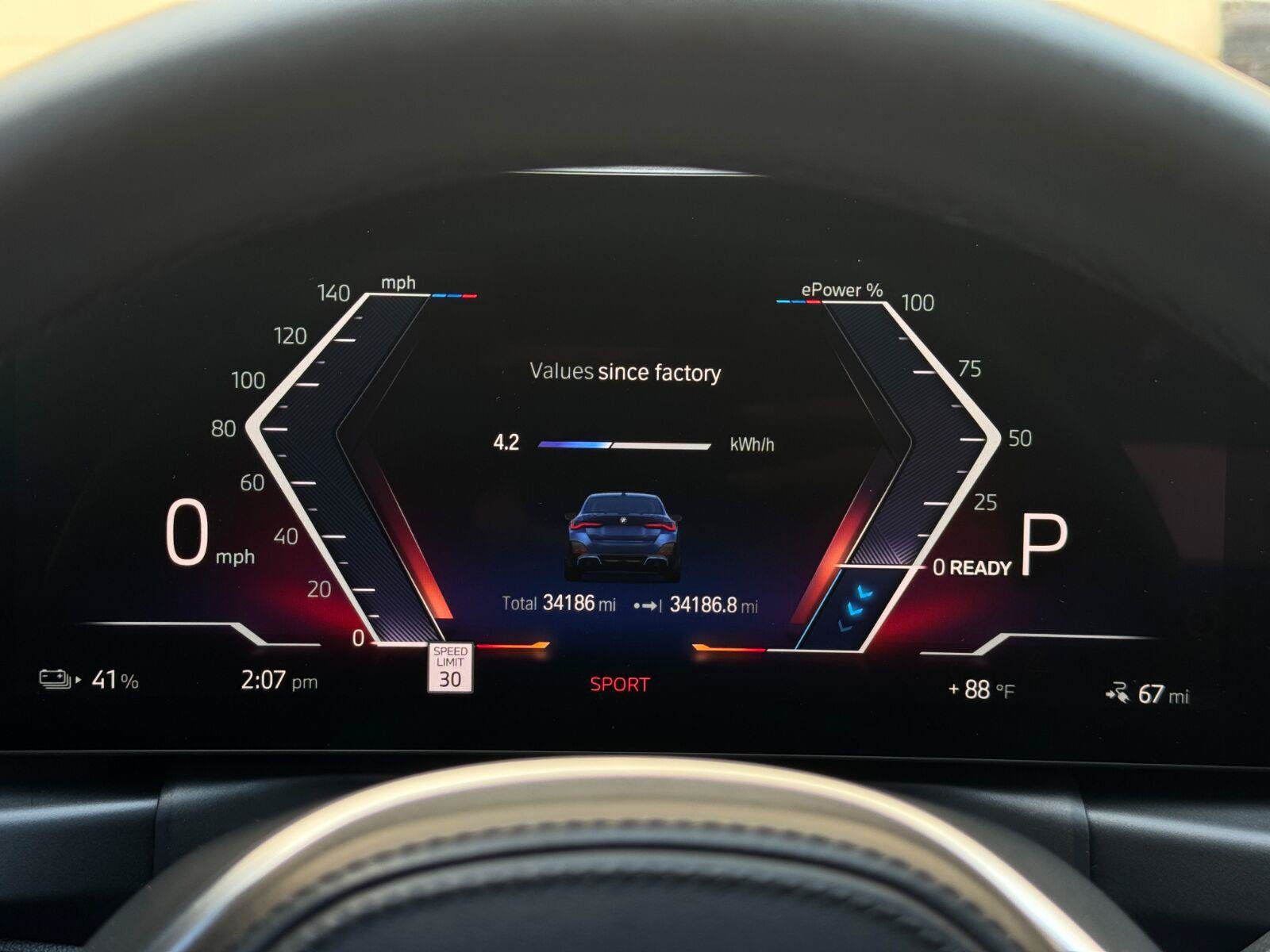 Used 2023 BMW i4 eDrive40 w/ M Sport Package RWD image 19