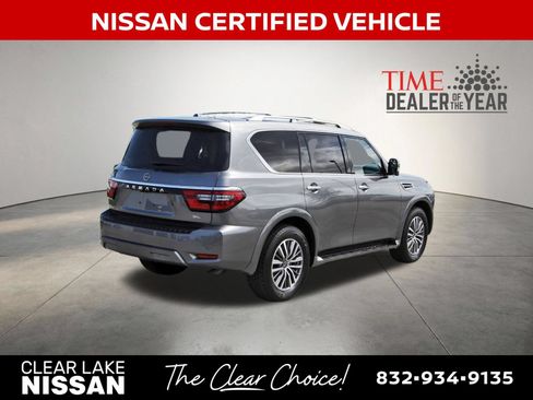 Certified 2024 Nissan Armada SL w/ Captain's Chairs Package RWD image 8