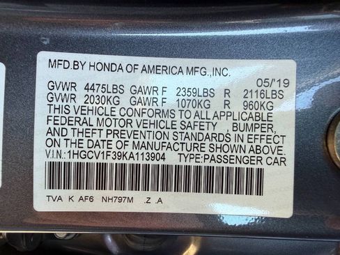 Used 2019 Honda Accord Sport image 46