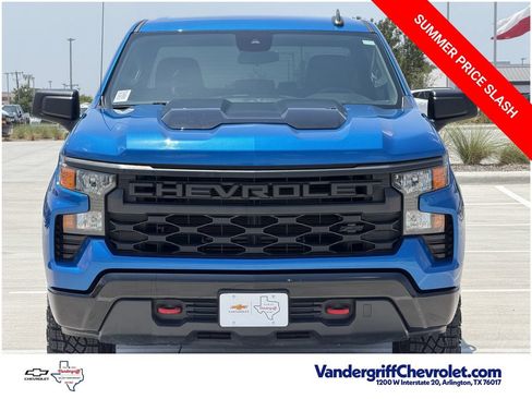Used 2023 Chevrolet Silverado 1500 Custom Trail Boss w/ LPO, Dark Essentials Package AWD/4WD image 7