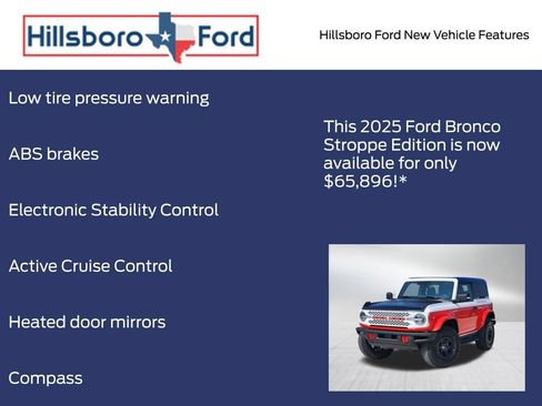 New 2025 Ford Bronco Stroppe Edition AWD/4WD image 10