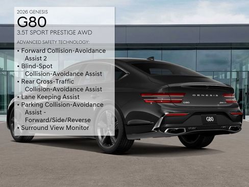 New 2026 Genesis G80 3.5T Sport Prestige image 7
