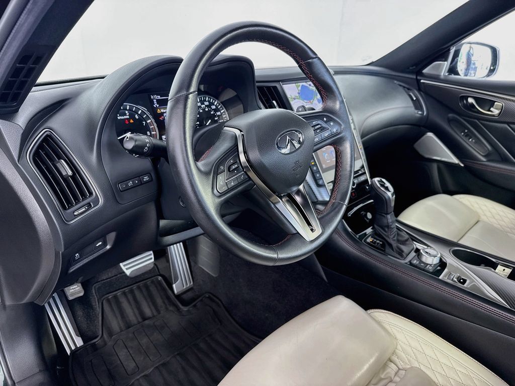 Certified 2023 INFINITI Q50 Red Sport 400 w/ Black Opal Edition AWD/4WD image 9