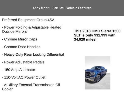 Used 2018 GMC Sierra 1500 SLT image 12