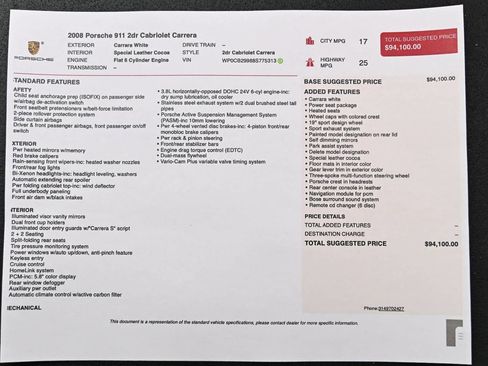 Used 2008 Porsche 911 Carrera S RWD image 35