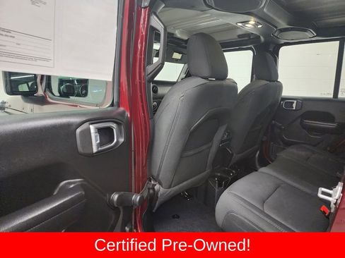 Certified 2021 Jeep Wrangler Unlimited Sport AWD/4WD image 19