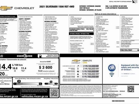 Used 2021 Chevrolet Silverado 1500 RST w/ Convenience Package II image 24