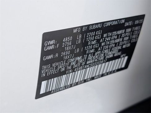 New 2025 Subaru Outback Limited image 10