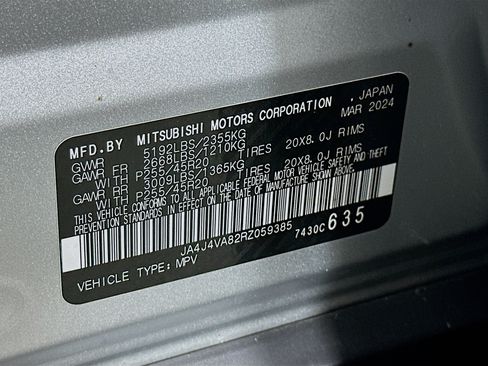 Used 2024 Mitsubishi Outlander SE AWD/4WD image 12