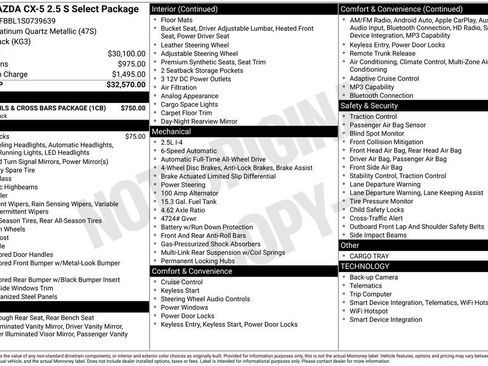 New 2025 MAZDA CX-5 AWD 2.5 S image 3